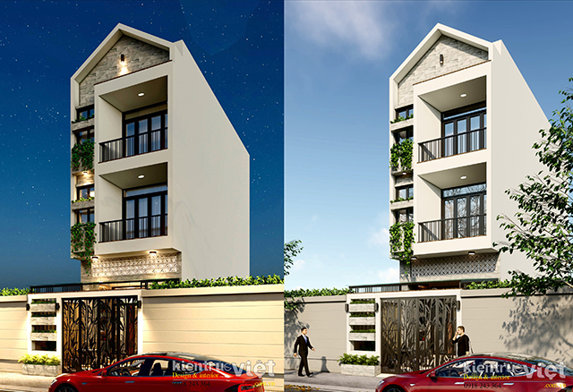 nhà phố 3 tầng 5×18
