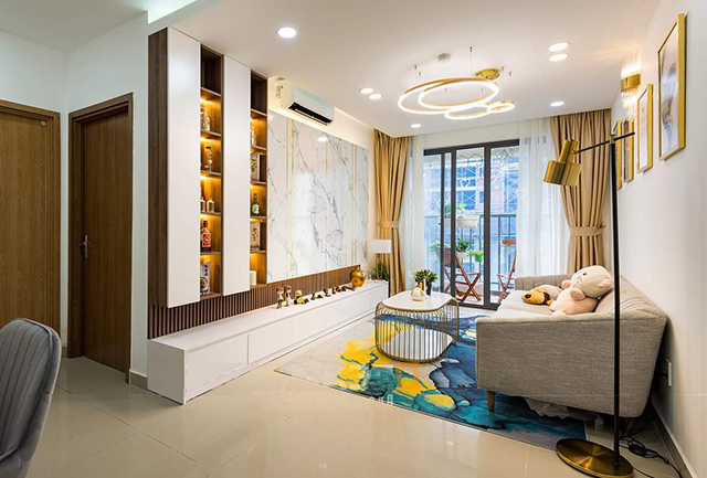 nội thất căn hộ quận 7 Boulevard Hưng Thịnh