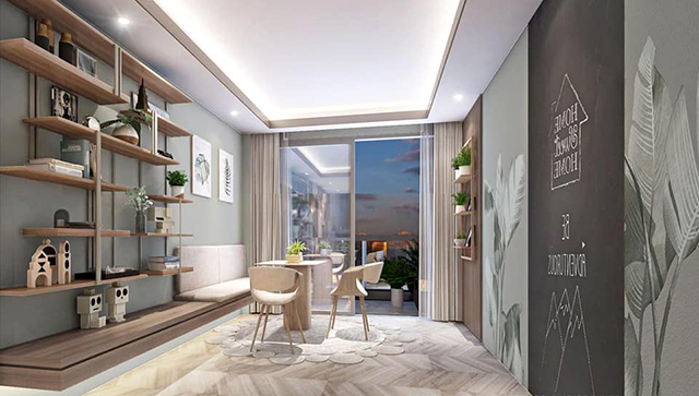 nội thất nhà phố 3 tầng 5×18