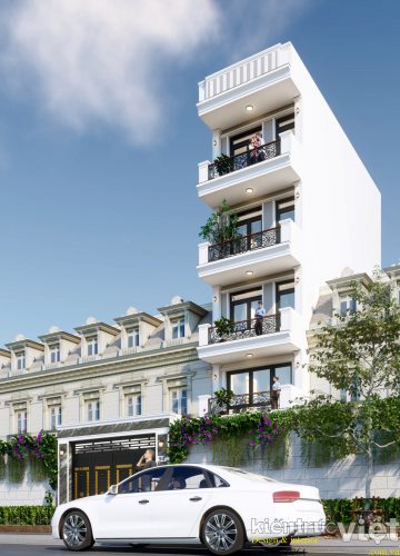 mẫu nhà 5 tầng đẹp