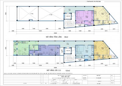 nhà ống 5 tầng có thang máy