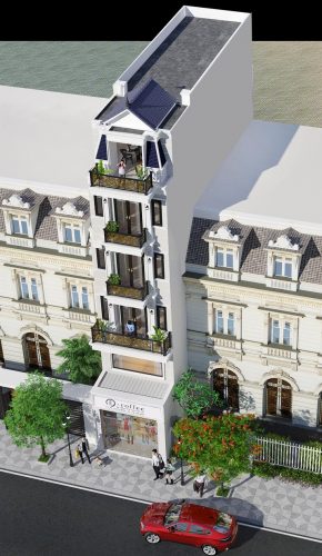 nhà phố 5 tầng cho thuê