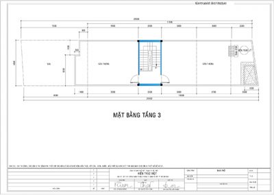 Ý tưởng bố trí mặt bằng tầng 3 cho nhà 5x16